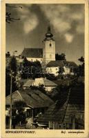 Sepsiszentgyörgy, Sfantu Gheorghe; Református vártemplom. Lapikás Béla kiadása / Calvinist castle church (EK)