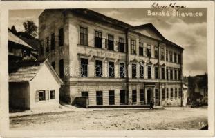 1928 Selmecbánya, Banská Stiavnica; Ceskoslovenské Státne Reálne Gymnázium / Állami reálgimnázium / grammar school (Rb)