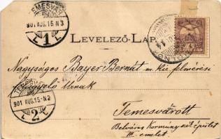 1901 Stósz, Stoósz, Stós; Wlaszlovits-féle késgyár. Wlaszlovits Gusztáv kiadása 1053. / knife factor...