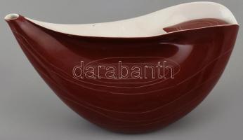 Ćmielów lengyel design kávéskészlet "Dorota" sorozat. Kézzel festett porcelán, jelzett, ap...