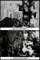 1965 ,,Júlia és a szellemek" című olasz-francia film jelenetei és szereplői, 13 db vintage prod...