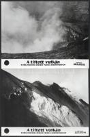 1966 ,,A tiltott vulkán" című francia dokumentumfilm helyszíne és szereplői, 13 db vintage prod...