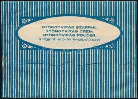 1933 Cegléd, Dr. Zalai Károly gyógyszertára a "Remény"-hez receptboríték, jó állapotban + ...