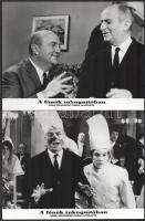 1966 ,,A főnök inkongnitóban" című francia film jelenetei és szereplői (köztük Louis Funes), 13...