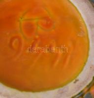 Retró kerámia váza, jelzett, hibátlan, m:16cm