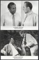 1969 ,,A hármas manőver" című NDK film jelenetei és szereplői, 9 db vintage produkciós filmfotó...