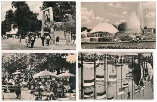 Budapest - 12 db MODERN képeslap: Budapesti vásárok (Képzőművészeti Alap Kiadóvállalat) / 12 MODERN ...