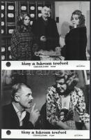 1967 ,,Lány a három tevével" című csehszlovák film jelenetei és szereplői, 13 db vintage produk...