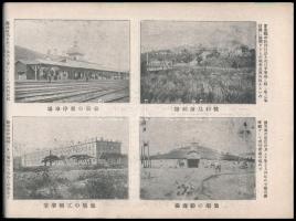 cca 1930 [Mandzsúriai] Souvenir Album. A Mandzsúriai vasúttársaság által kiadott propaganda-turiszti...