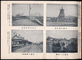 cca 1930 [Mandzsúriai] Souvenir Album. A Mandzsúriai vasúttársaság által kiadott propaganda-turiszti...