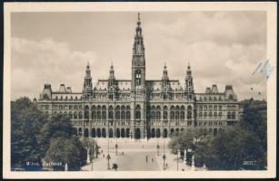 1947 Magyar-Osztrák sakk válogatott tagjai által aláírt levelezőlap 14 sakkozó aláírásával Kossa Ist...