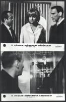 cca 1966 ,,A Párizs-Müncheni hálókocsi" című NDK film jelenetei és szereplői, 17 db vintage pro...