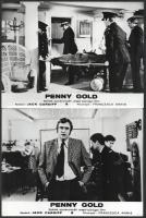 cca 1974 ,,Penny Gold" című angol film jelenetei és szereplői, 13 db vintage produkciós filmfot...