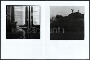cca 1990 Ismeretlen szerző: 33 db fényképből álló fotóesszé a volt Kelet-Berlinről, ezüstzselatinos fotópapíron, 14×14 cm / Photo series of the ex East-Berlin, 14×14 cm