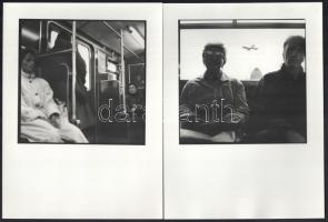 cca 1990 Ismeretlen szerző: 33 db fényképből álló fotóesszé a volt Kelet-Berlinről, ezüstzselatinos ...