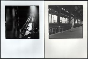 cca 1990 Ismeretlen szerző: 33 db fényképből álló fotóesszé a volt Kelet-Berlinről, ezüstzselatinos ...