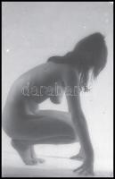 cca 1975 Marinkay István (1920-?) veszprémi fotóművész hagyatékából 8 db vintage DIAPOZITÍV akt felv...