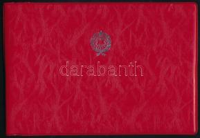 1986 "Aranytőr" adományozó oklevél Dr. Geller Sándor rendőrezredes részére, Kamara János (...