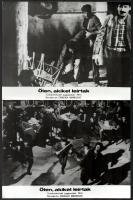 1974 ,,Öten, akiket leírtak" című jugoszláv film jelenetei és szereplői, 11 db vintage produkci...