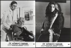 1970 ,,Öt könnyű darab" című amerikai film jelenetei és szereplői, 7 db vintage produkciós film...