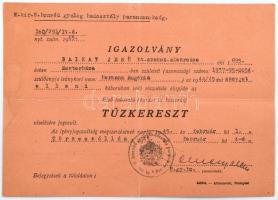 1915-1945 Balkay Jenő, a cs. és kir. 5. vártüzérezred (K. u. k. Festungsartillerieregiment Nr. 5) ha...