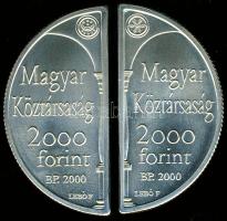 2000. 2x2000Ft Ag "Lórántffy Zsuzsanna.." T:BU Csak 3000-3000db! Tanúsítvánnyal!