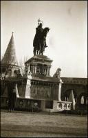 cca 1940 előtt készült felvételek Budapesten (városképek, műemlékek, privát felvételek, stb.), 19 db...