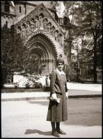 cca 1940 előtt készült felvételek Budapesten (városképek, műemlékek, privát felvételek, stb.), 19 db...