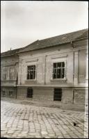 cca 1940 előtt készült felvételek Budapesten (városképek, műemlékek, privát felvételek, stb.), 19 db...