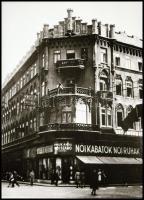 cca 1940 előtt készült felvételek Budapesten (városképek, műemlékek, privát felvételek, stb.), 19 db...