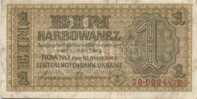 Német 3. Birodalom / Megszállt területek általános kiadás 1939. 2RM 2klf variáns (száraz bélyegzővel + anélkül), Ukrajna 1942. 1K, 5K + Lengyelország 1941. 2Zl T:III,III/IV
