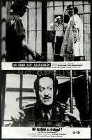 cca 1979 előtt készült külföldi filmek egy-egy jelenete, 11 db vintage produkciós filmfotó rabságban...