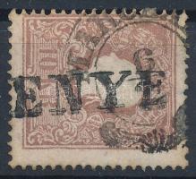 1858 10kr kettős érvénytelenítéssel / with two cancellation 