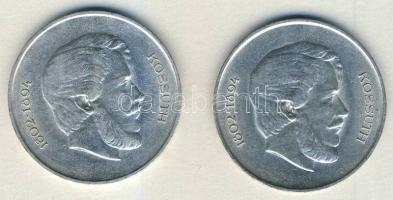 1947. 5Ft Ag "Kossuth" (2x) T:2