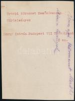 cca 1929 Mezőkövesd, ünnepi körmenet, Márialeányok vonulása, Kerny István (1879-1963) budapesti fotó...