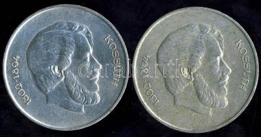 1947. 5Ft Ag "Kossuth" (2x) T:2