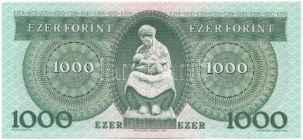 1983. március 25. 1000Ft "A 19017388" T:I / Hungary 1983. March 25th 1000Ft "A 190173...