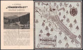 1942 Kovászna Tündérvölgy üdülőtelep 4 oldalas ismertető