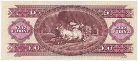 1989. 100Ft "B 573 072301" T:I- / Hungary 1989. 100 Forint "B 573 072301" C:AU
...