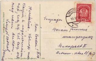 1918 Pragersko, Pragerhof bei Marburg; Bahnhof / railway station, locomotive