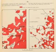 Carte etnografiche rumene e loro critica. Bp., 1942., Istituto dfi Scienze Politiche, 41 p.,+15 t. G...