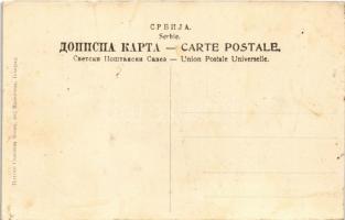 L'entrée de S.M. le Roi Pierre a Uskube / I. Péter szerb király bemenetele Szkopjéba / Peter I ...