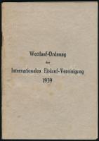 1939 Minden amit a gyorskorcsolya versenyekről tudni kell. A nemzetközi korcsolya szövetség német nyelvű kiadása. 42 p.
