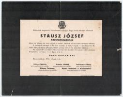 1910-1916 Marosvásárhely 3 db halotti értesítő