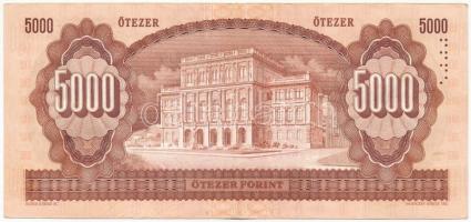 1990. 5000Ft "H 12571506" T:III / Hungary 1990. 5000 Forint "H 12571506" C:F 
A...