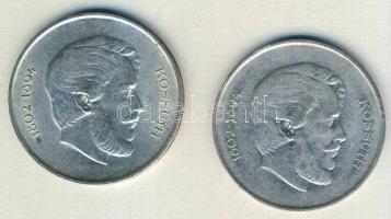 1947. 5Ft Ag "Kossuth" (2x) T:2