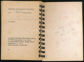 1991 Könyv az irodalomért. Az ünnepi könyvhét sorszámozott kiadványa. 677/1000. Spirálfűzött papírkö...