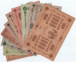 Szovjetunió / Oroszországi Szovjet Szövetségi Szocialista Köztársaság 1918. 1R-1000R (10xklf) T:III ...