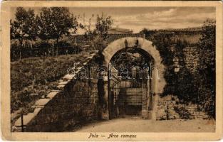 Pola, Pula; Arco romano / Roman arch (kis szakadás / small tear)