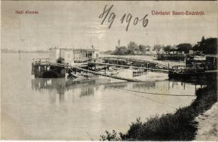1906 Szentendre, Szent-Endre; hajóállomás